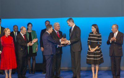 El Rey Felipe VI recibe el World Peace and Liberty Award
